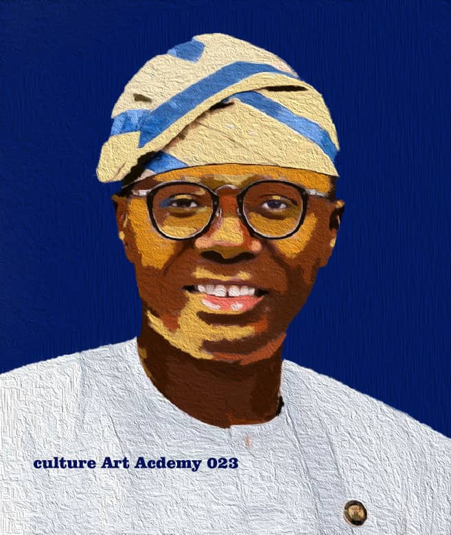 Babajide Sanwo Olu artwork